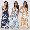 Womens Sexy Casual Backless Strap Dress