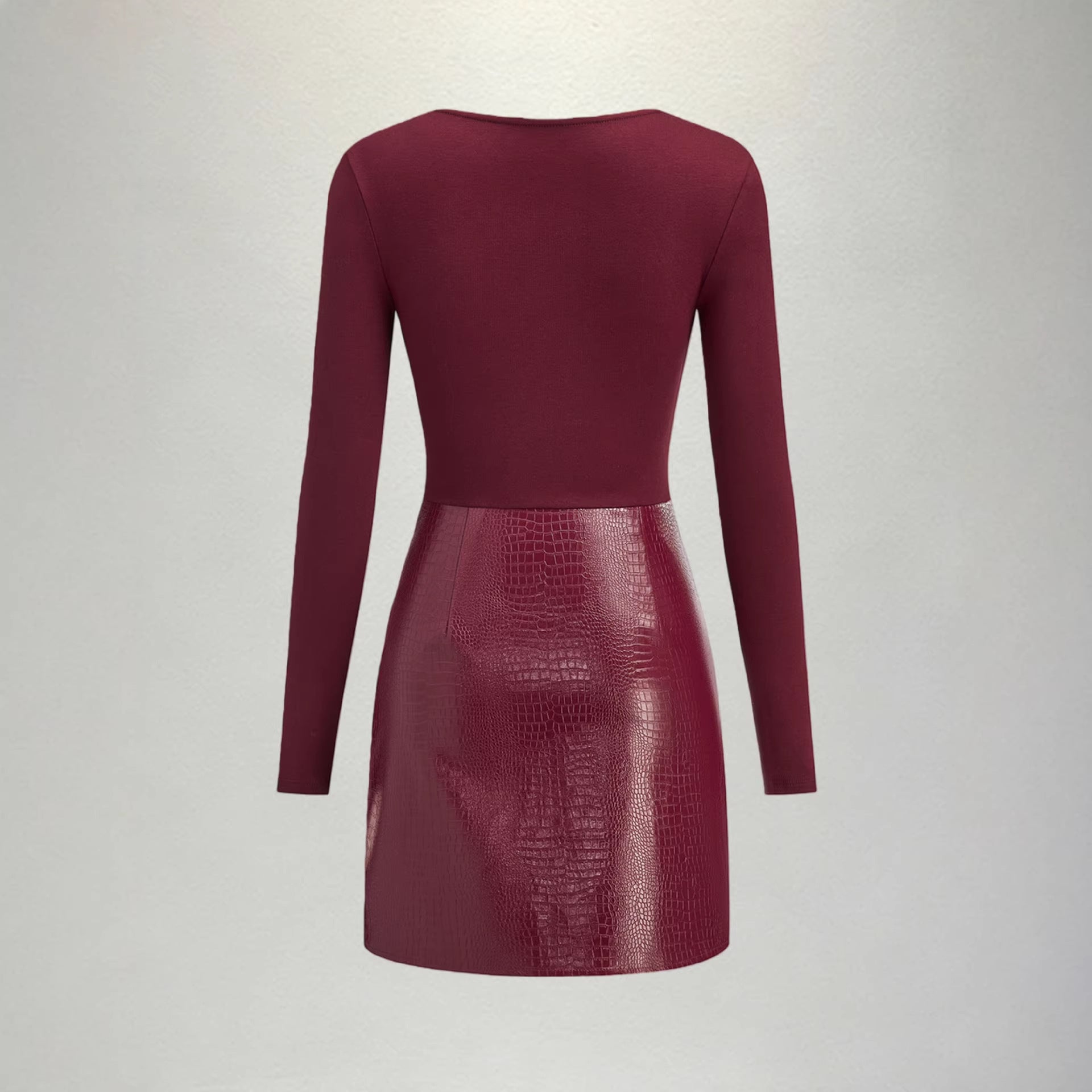 European And American-style Patchwork Dress For Women