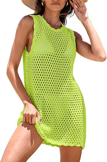 Women's Holiday Hollow-Out Knitted Dress