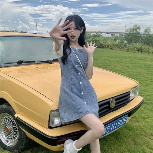 Dress With Waistband For Summer Women