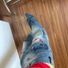 Retro Washed High-Waist Loose Fit Denim Jeans For Women