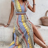 Fashionable Casual Slim-Fit Split Dress For Women
