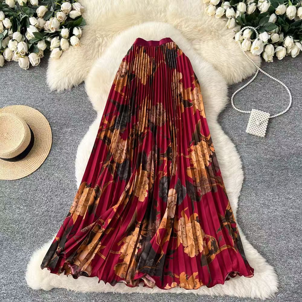 Versatile Professional-style Sophisticated Long Skirt