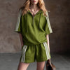 Casual Loose-fitting Two-piece Sportswear Set