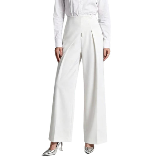 Elegant Straight-Leg Casual Wide-Leg Suit Pants For Women
