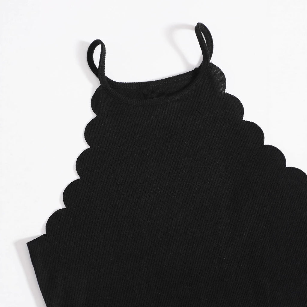 Women's Shell-Edged Sleeveless Camisole