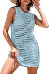 Women's Holiday Hollow-Out Knitted Dress