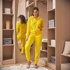 Velvet Long-Sleeve Womens Casual Sports Suit