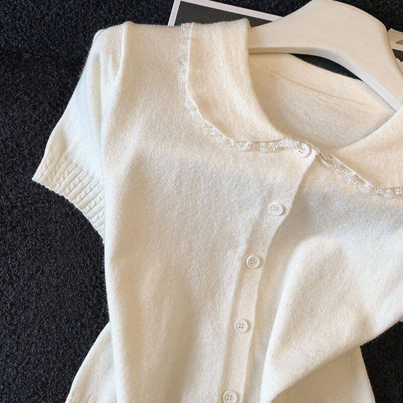 Kochis Uniquely Beautiful Summer Knit Bottoming Shirt