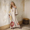 Cross-border 3D Digital-print Long Dress From Europe And The US