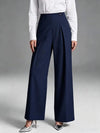 Elegant Straight-Leg Casual Wide-Leg Suit Pants For Women