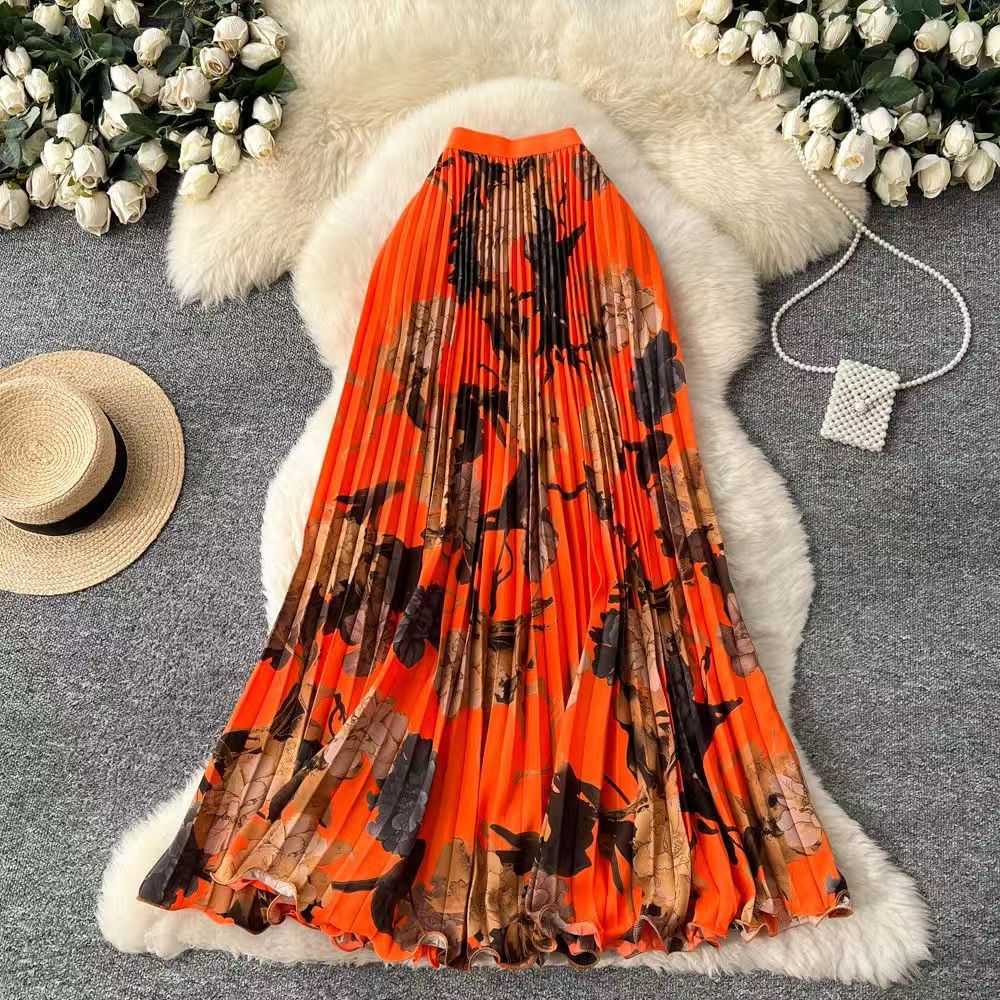 Versatile Professional-style Sophisticated Long Skirt