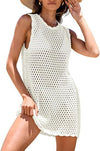 Women's Holiday Hollow-Out Knitted Dress