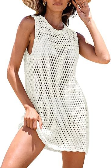 Women's Holiday Hollow-Out Knitted Dress