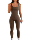 Women's Suspender Tank Top Tights