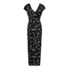Printed Slim Thin Floral Chiffon Dress