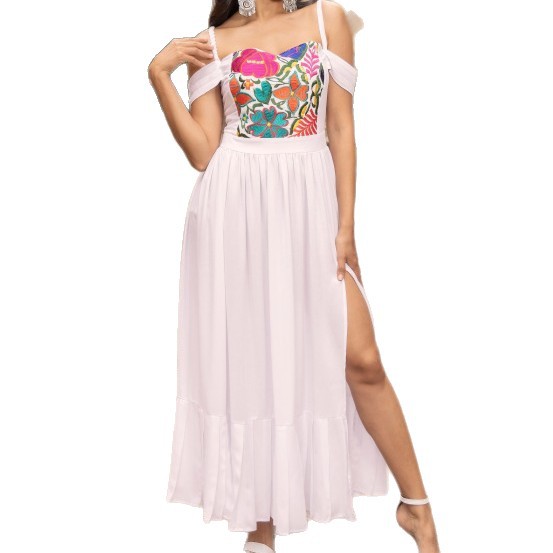 Bohemian Retro Style Sexy Slim-fit Dress For Women