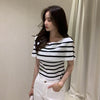 Elegant All Matching Short Sleeved Knitted Cardigan For Women