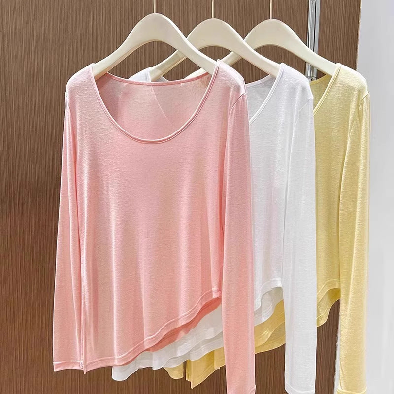 Spring Slimming Asymmetric Slit Designer Sun-Protective Jacket