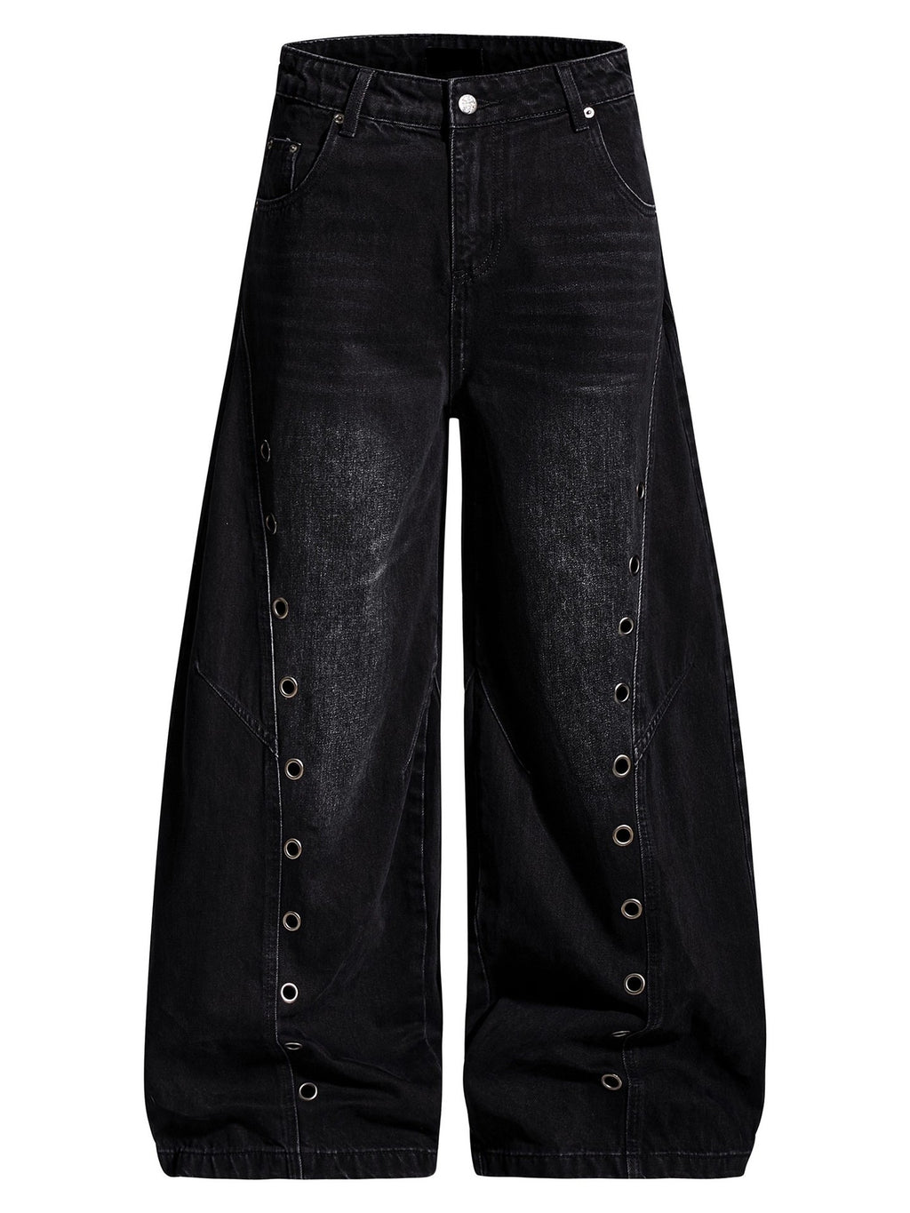 Eyelet Washed Scimitar Jeans