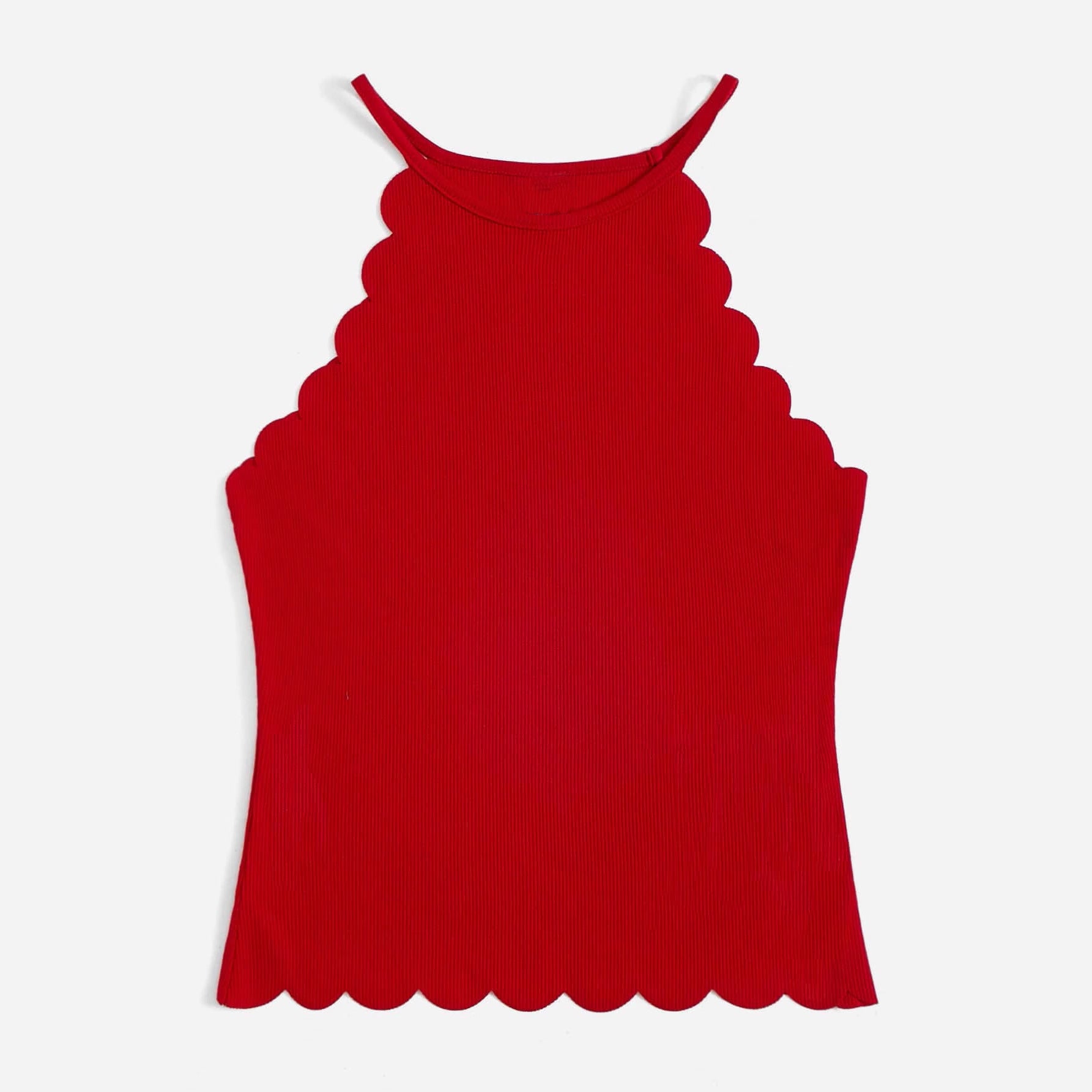 Women's Shell-Edged Sleeveless Camisole