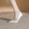 Women's Fashionable Red Pointed-toe High Heels