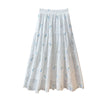 Floral Print Slimming Patchwork Midi Dress