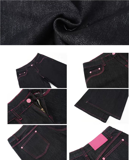 Fashionable And Versatile Wide Leg Jeans For Women