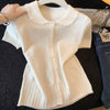 Kochis Uniquely Beautiful Summer Knit Bottoming Shirt