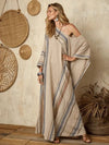 Cross-border 3D Digital-print Long Dress From Europe And The US