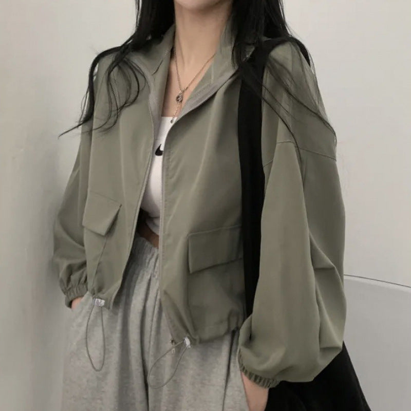 Lightweight Sun And Wind Resistant Short Jacketouterwear