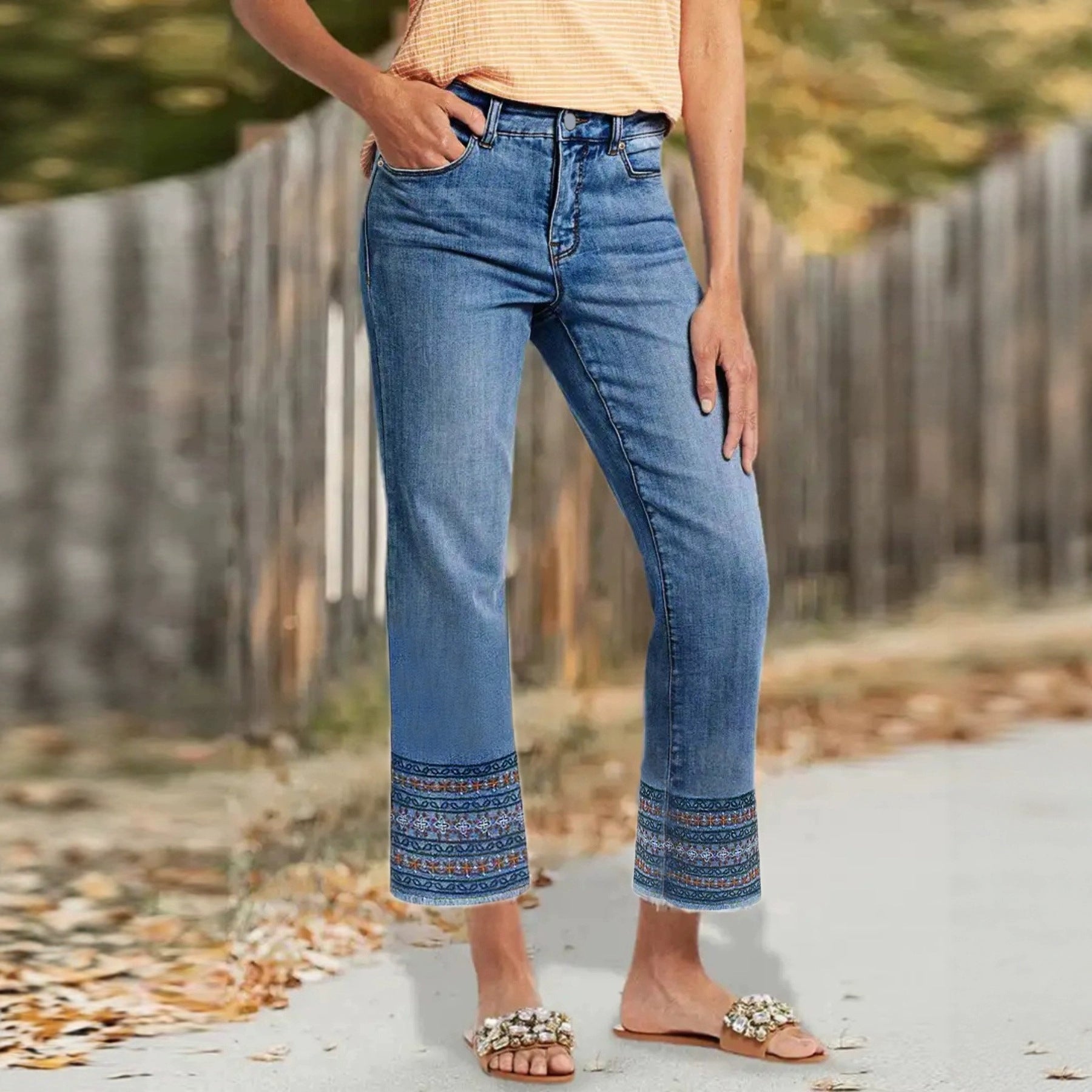 Nine Straight Jeans For Ladies
