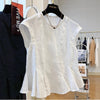 Loose-fitting Casual Shirt Vest Top For Women