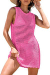Women's Holiday Hollow-Out Knitted Dress