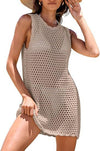Women's Holiday Hollow-Out Knitted Dress