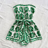 Tube-top One-piece Shorts For Women