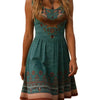 Bohemian Retro Casual Womens Dress