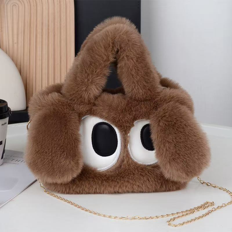 Cute Cartoon Girl All-Match Crossbody Bag