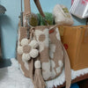 Hand-Crocheted Flower Tote Bag For Women