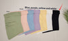 Sleeveless Solid-Color Tube Top Vest For Women