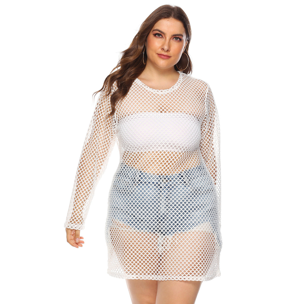 Women's Bikini Cover-Up Mesh Dress