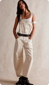 Casual Loose Denim Overalls