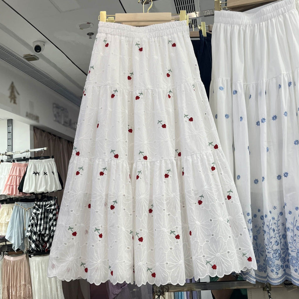 Floral Print Slimming Patchwork Midi Dress