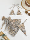Women's Fashion Leopard Print Bikini Set
