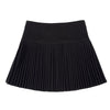 High-waisted Pleated A-line Loose Casual Short Skirt