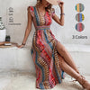 Fashionable Casual Slim-Fit Split Dress For Women