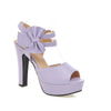 Fish-mouth Shoes Bow-knot Sandals Womens