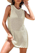 Women's Holiday Hollow-Out Knitted Dress